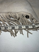 NOS Tan Show Chaps With Fringe Adjustable Waist 43” XL N-39