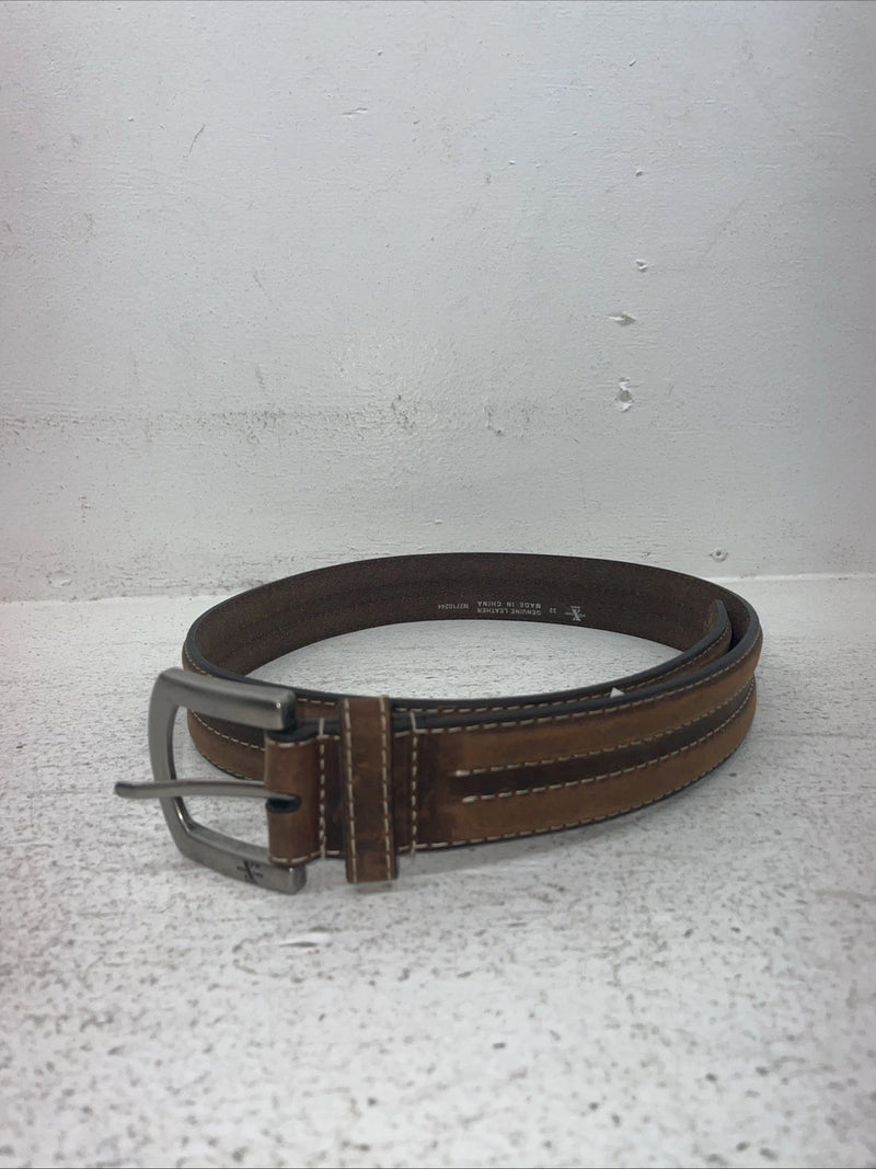 New Brown Genuine Leather HD Xtreme 32” Belt #N2710244 Z-21