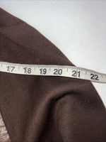 New Women’s Brown Caldwell Virgin Wool Leather Jacket M #429 3C-49