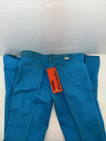 New Vintage Tem Tex Blue Polyester Pants #5450087 NN-149