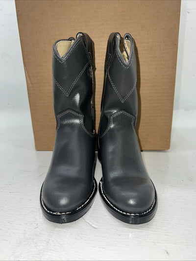 New Children’s Gray Bronco Cowboy Boots. 11.5 11 1/2 D. 24-87