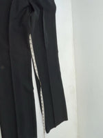 New Vintage Black Circle S Polyester Pants #CP4793 OO-100