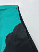 New women’s Cumberland Blue Black Sleeveless Pearl Snap Large TT-30