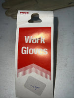 New Tan Leather Work Gloves Q-504