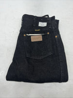 New Women’s Black Wrangler Pro Rodeo Cowboy Cut Denim Jeans. 12/34 C-25