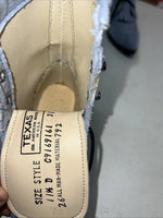 New Children’s Blue Denim Lace Up Texas Brand Cowboy Boots. 11.5 11 1/2 D. 24-89