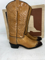 New Women’s Brown Acme Cowboy Boots. 666 6 A. 20-106