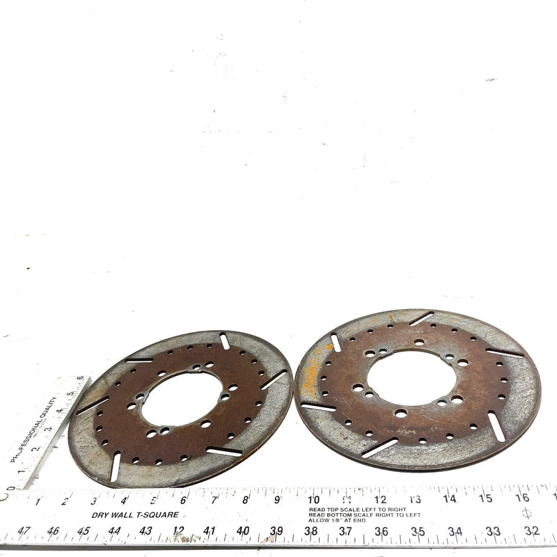 96-00 Polaris Sportsman 500 4X4 OEM Front Brake Rotor Pair 5242935 AP25