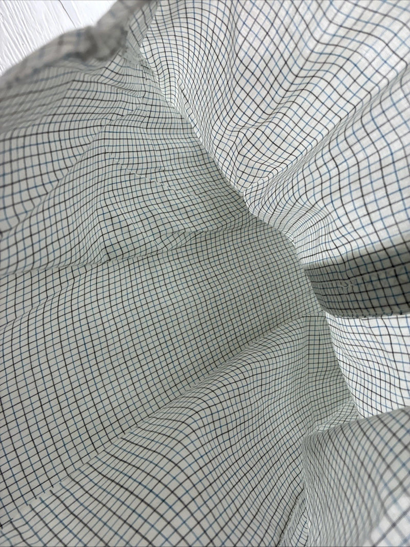New Men’s Tem Tex White Strip Long Sleeve Button Up Small J-70