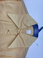 New Women’s Yellow Long Sleeve Pearl Snap Size 36 II-8