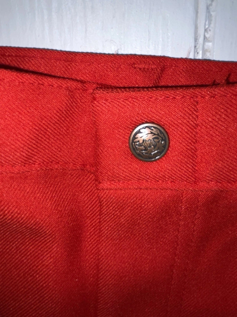 New Vintage Red Dickson Jenkins Polyester Pants #5501 ZZ-57