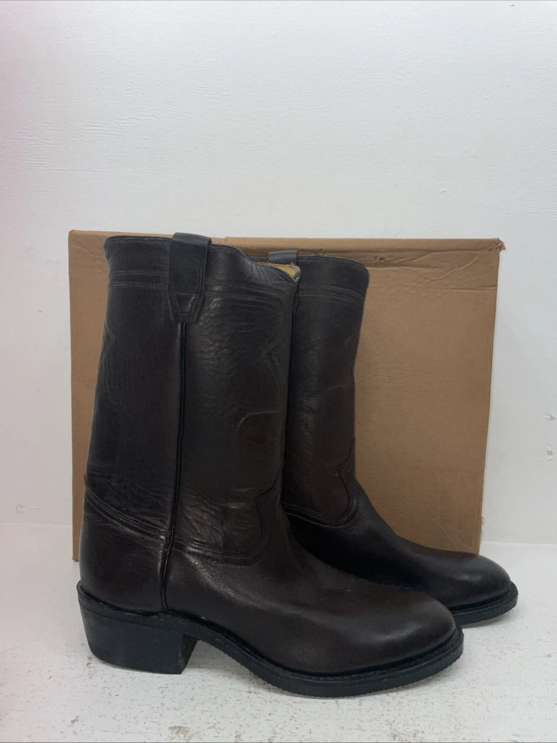 New Men’s Black Neolite Cowboy Boots. 3855 10.5 10 1/3 D. 7-75