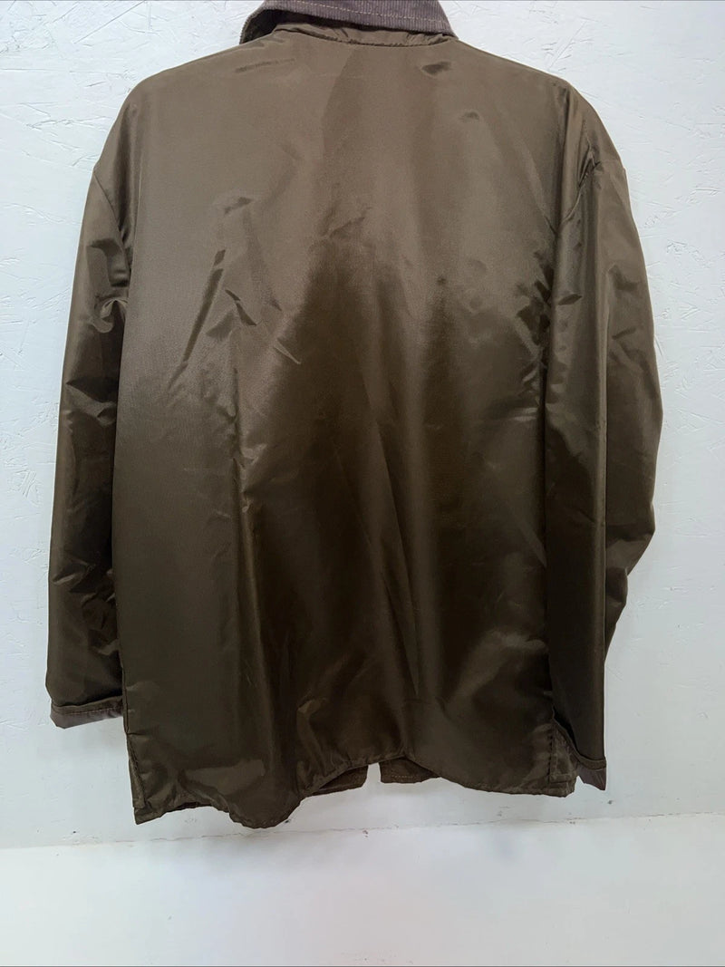 New Men’s Brown SIMCO Nylon Jacket Large 3C-46