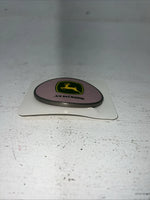 New Women’s John Deere Oval Pink Belt Buckle. JDM610 A-118