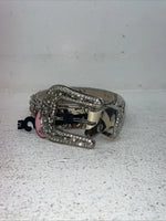 New Cow Print Genuine Leather Blazin Roxx Bling M Belt #N3510602 Z-23