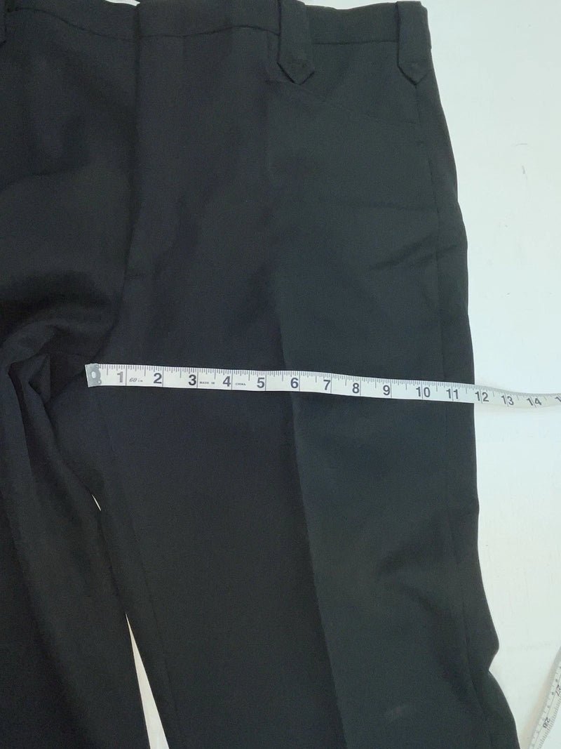 New Vintage Black Circle S Polyester Pants #CP4793 XX-91