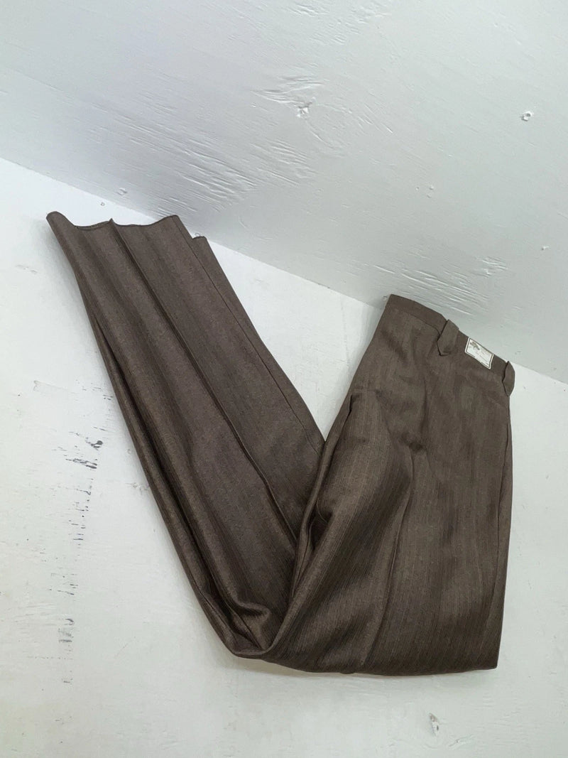 New Vintage Brown Mesquite Polyester Pants #5716 OO-20