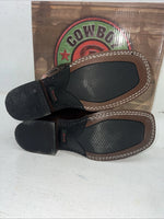 New Women’s Brown Laredo Cowboy Boots. 5675 6 M. 20-116