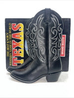 New Women’s Black Texas Brand Cowboy Boots. 4970 7 M. 18-114