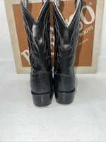 New Children’s Black Bronco Cowboy Boots. C1942 11.5 11 1/2 D. 24-115