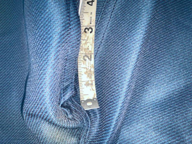 New Vintage Blue Miller Polyester Pants #2624 OO-67