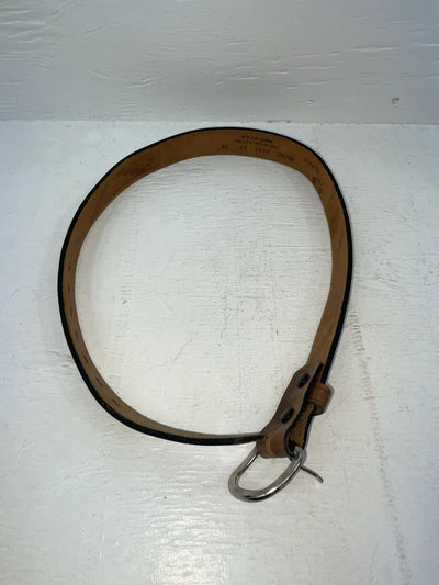 New Brown Genuine Leather Chambers Tooled 24” Belt #5551 NN-88