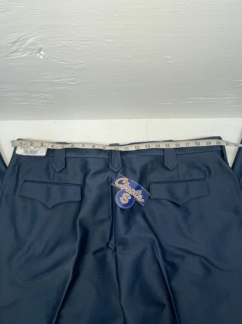 New Vintage Blue Circle S Polyester Pants #CP5091 OO-12