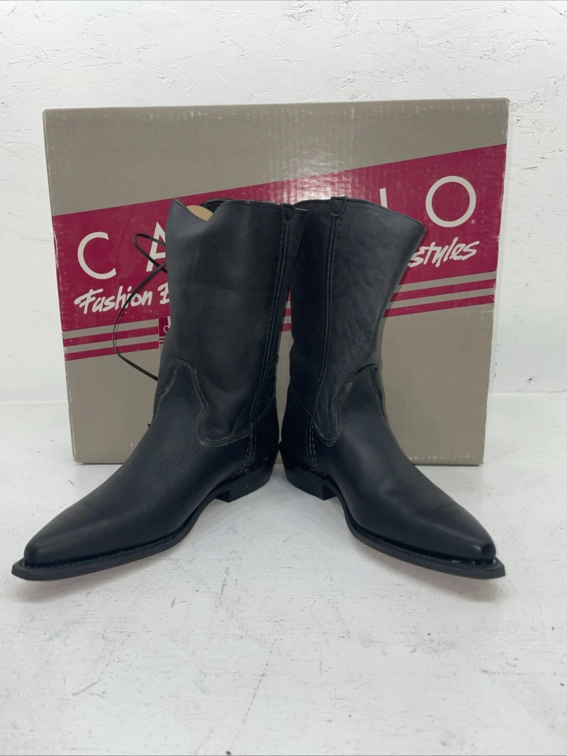 New Women’s Black Capezio Cowboy Boots. L 870 7 M. 18-115 