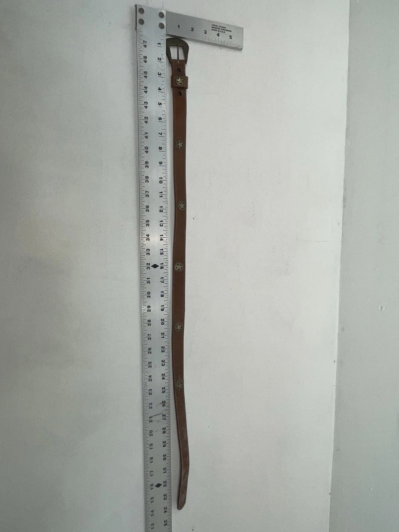 New Brown Genuine Leather Acme Pendant 28” Belt #4642/28 Z-48