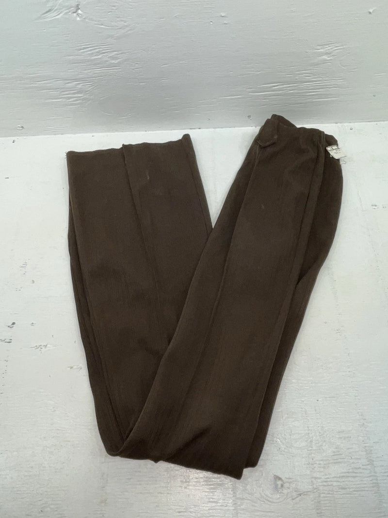 New Vintage Brown Handler Polyester Pants #412 3A-14