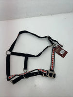 New Tough 1 Black Nylon Halter With Red Hearts Full #50-2031 3C-11