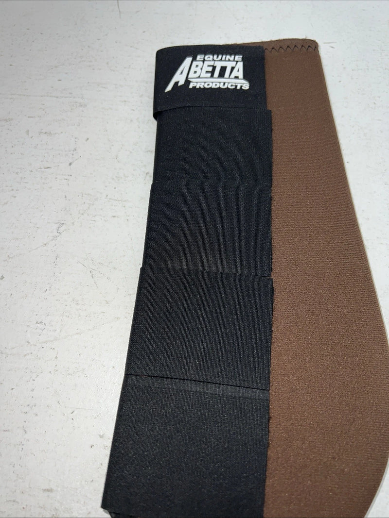 New Brown ABetta Gallop Splint Horse Boots #D1D06 HH-7