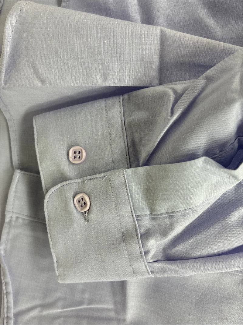 New Wayne Scott Purple Long Sleeve Button Up English Shirt Small X-94