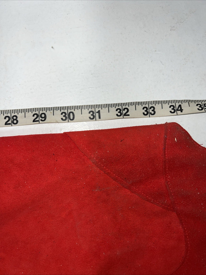 NOS Red Show Chaps Adjustable Waist 42” I-81