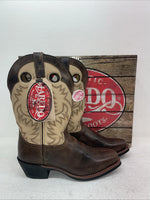 New Men’s Brown Laredo Cowboy Boots. 68321 9 E W. 4-90
