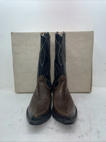 New Men’s Brown Rodeo Cowboy Boots. M 4010 10 D. 7-52