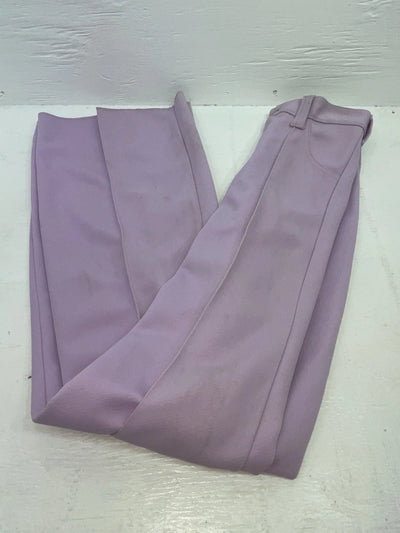 New Vintage Purple Polyester Pants #5450087 VV-23