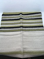 New ABetta White Green Show Saddle Pad Blanket 34x36 #31639 Pad-33
