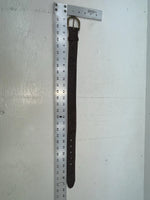 New Brown Genuine Leather Tooled 22” Belt #6400B NN-81