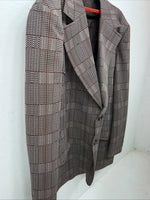 New Men’s Tanbark Brown Suit Jacket 46R HH-609