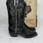 New Women’s Black Texas Brand Cowboy Boots. 6 B. 20-77