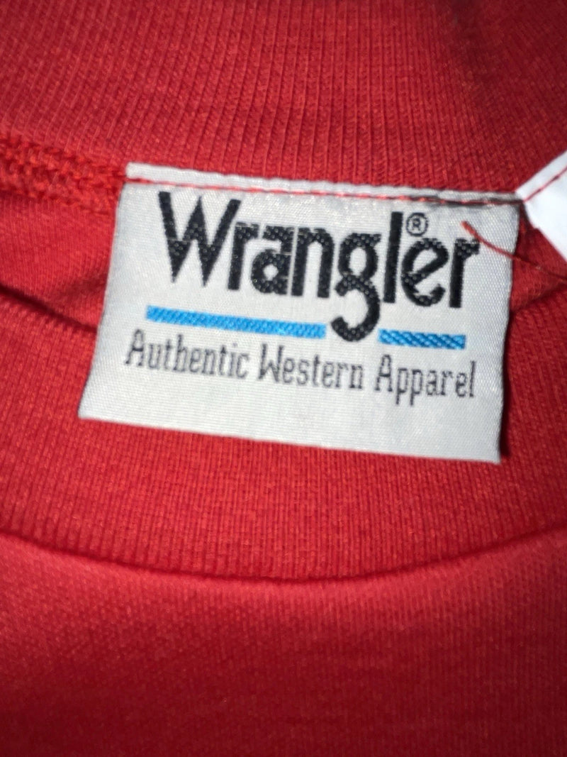 New Women’s Red Wrangler Long Sleeve Shirt S #75500AB 3B-26