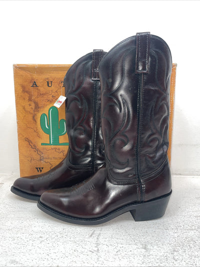 New Men’s Black Laredo Cowboy Boots. 6859 9 E W. 3-31