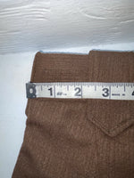 New Vintage Brown Dickson Jenkins Polyester Pants #2402 ZZ-39