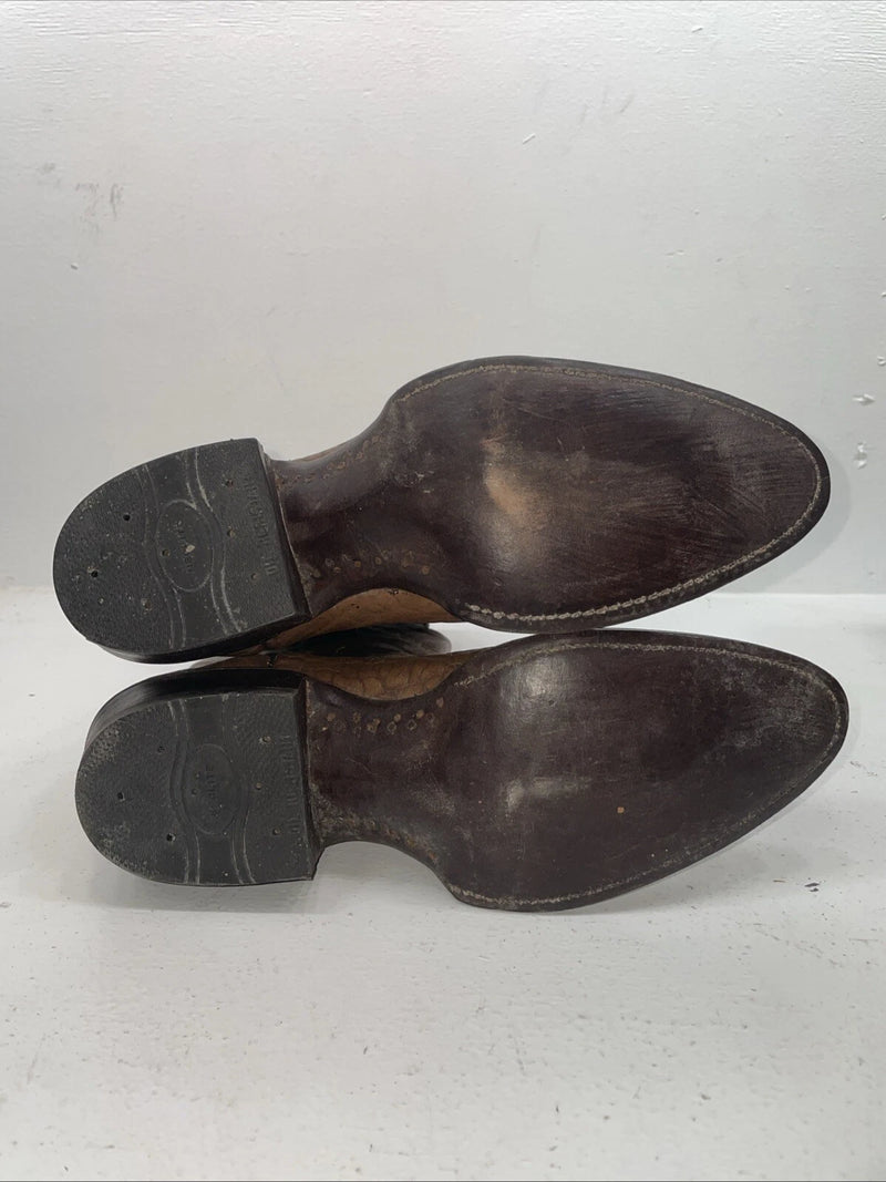 New Women’s Brown Sanders Cowboy Boots. 5145 8 A. 15-109