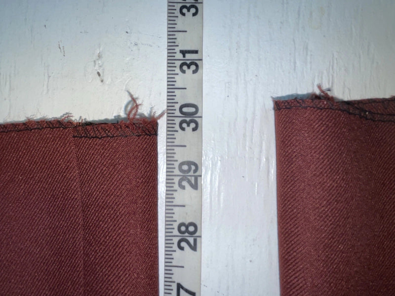 New Vintage Red Dickson Jenkins Polyester Pants #9928 XX-15