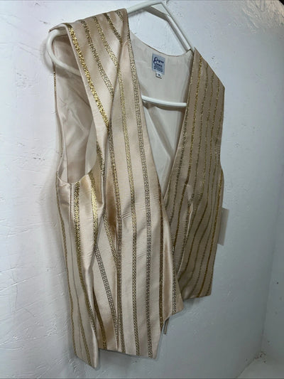 New Women’s Congress Classics Gold Western Show Vest XL #0204 UU-23