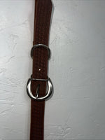 New Saddle king Brown Leather Men’s Suspenders 3C-25