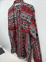  New Men’s GunSmoke Multiple Color Designed Long Sleeve Button Up Medium K-48