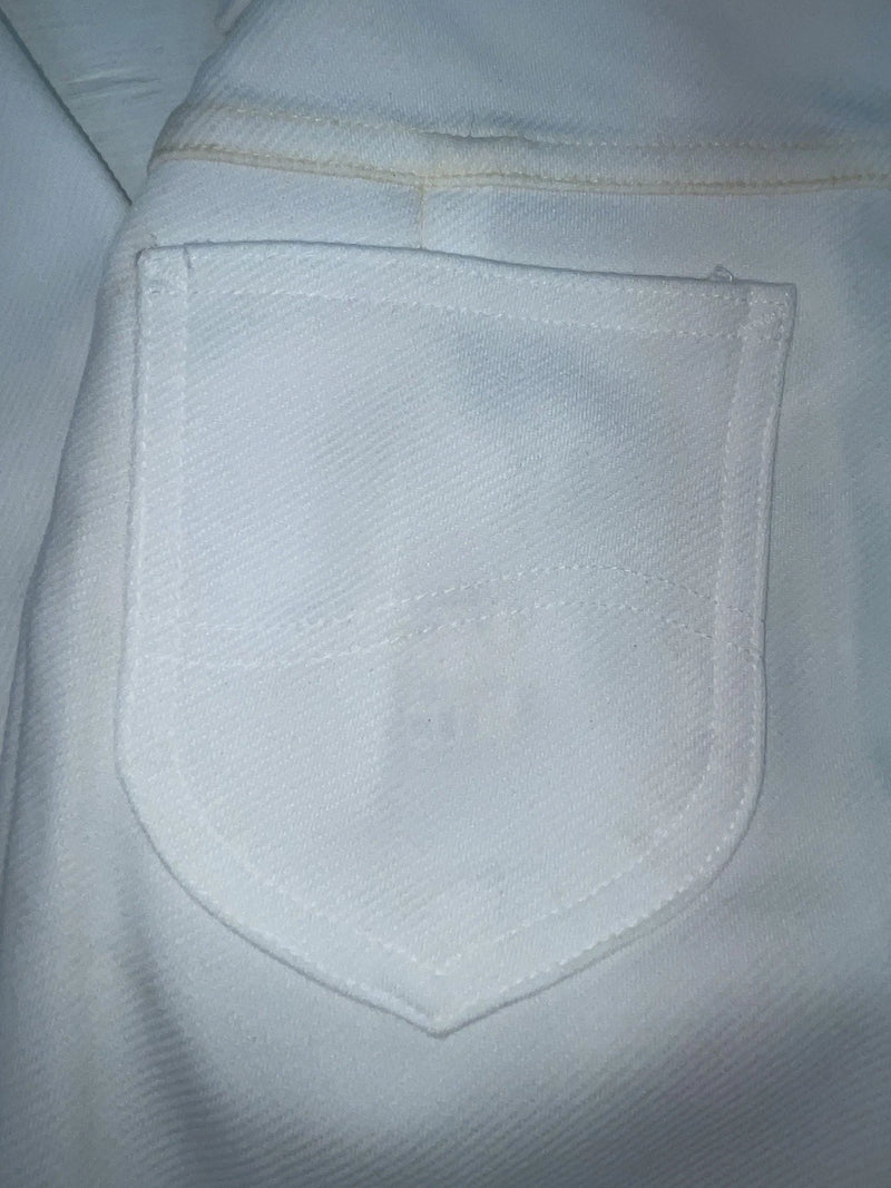 New Vintage White Lee Polyester Pants #2610810 VV-32
